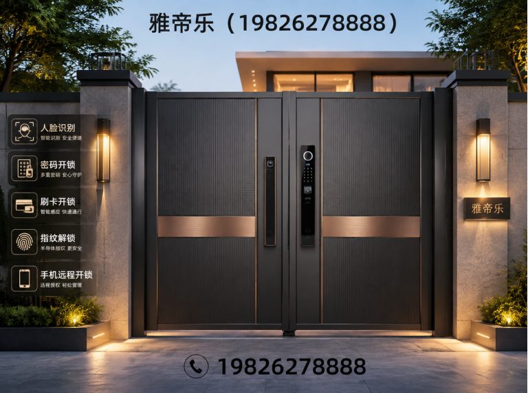 宿城区铸铝大门展示图